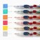 Ballic handle with sparkles, 6 colors, transformers