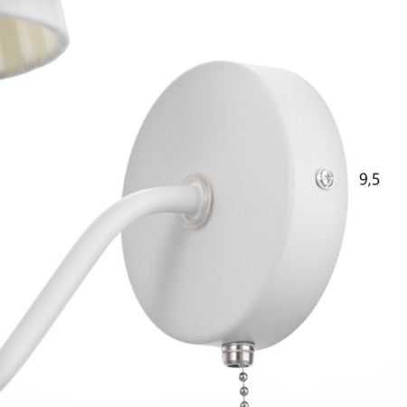 Sconces "Vilora" 1x40W E14 white 22x15x25 cm.-5