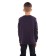 Sweatshirt for a boy, the color is dark gray, height 134