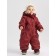 Demyson Demi-season Rant Everest, height 92 cm, burgundy-red color