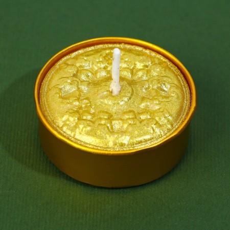 Tea candle "New Year", d = 4 cm, mix-12