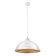 Lamp Bayerlux "Dome" 1x40W E27 with a white-gold 40x40x22-122 cm