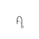 LEMARK SOUL LM6007C kitchen mixer, single -leaf, excess length 224 mm, black/chrome