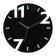 Wall watches of metal "3 digits", silent, d-40 cm, aa