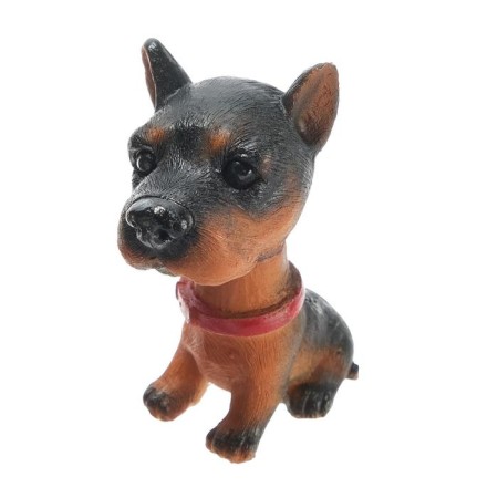 Dog on a car panel shocking his head, SP4