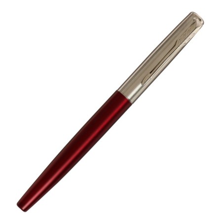Handle Gift ball in the leatherette case, Bordeaux body with silver-1