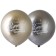 Shar Latex 18 "Happy Birthday" Chrome, set 25 pcs.