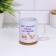 Sublimation mug "beloved husband", with application