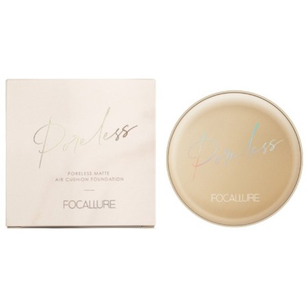 Cream-Kushon Tonal Focallure Poreless Matte Air Cushion Foundation, Tone 104, 10 g-3