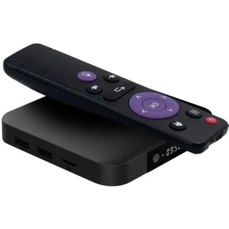 Prefix Smart TV iconbit XDS51K, 2 GB of RAM, 16 GB, Android, Ultra HD, Wi-Fi, HDMI, Black