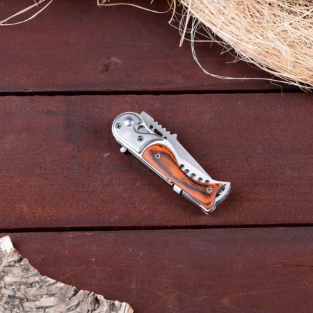 Folding “Peskar” knife 16.4cm, 72mm/1.5mm blade, with a flashlight-3