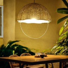 Ceiling Lamp from Rotan 