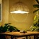 Ceiling Lamp from Rotan "Dika" 1x120W, E27, 50x50x50 cm