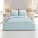 Arya Home Otel sheet, satin, size 240x260 cm, mint color