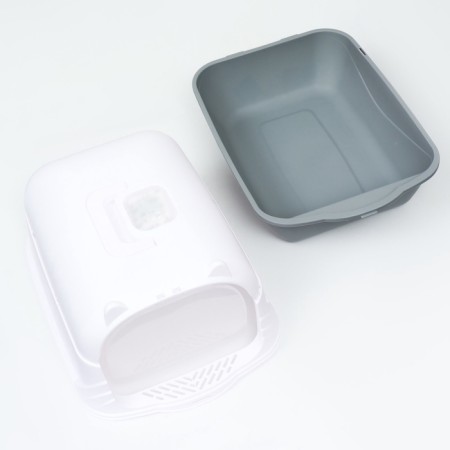 Domik toilet 35 x 50 x 35 cm, white-gray-13