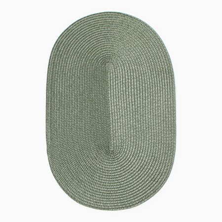 Serving shade "Oval", central-green, 45*30 cm-1
