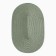 Serving shade "Oval", central-green, 45*30 cm