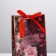 Gift package with a ribbon, packaging, "happy moments", 13 x 23 x 7 cm