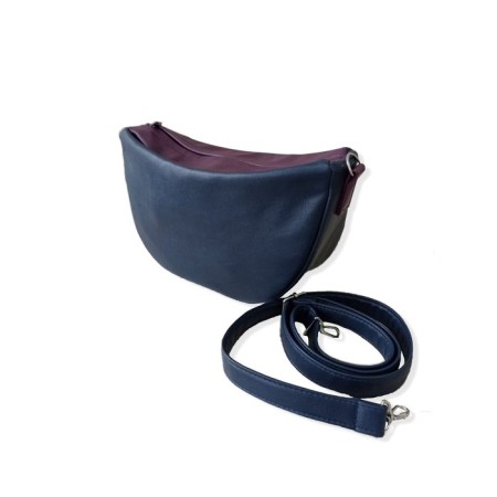 Cross-Bodi bag, lightning department, color ink/blue/figs