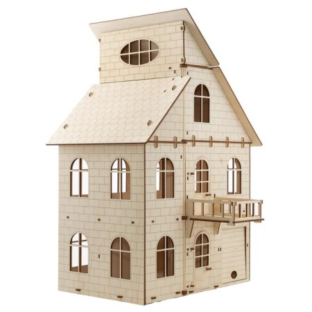 Pollutant Model 3D "Puppet House with an elevator"-2