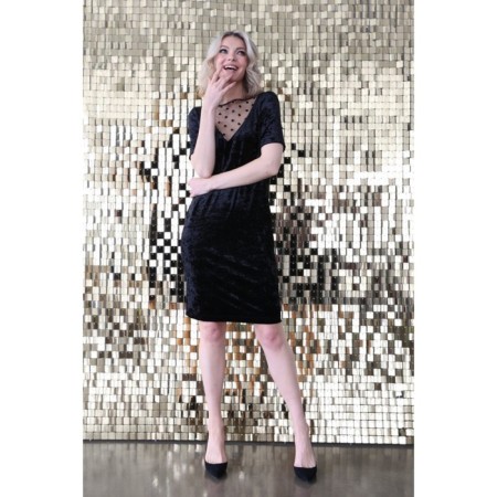 Velvet women's dress, size 44-5