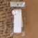 Capricon lace, 30 mm × 10 ± 1 m, white color