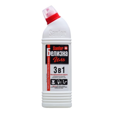 Whiteness gel "Sanfor", 3 in 1, 500 ml