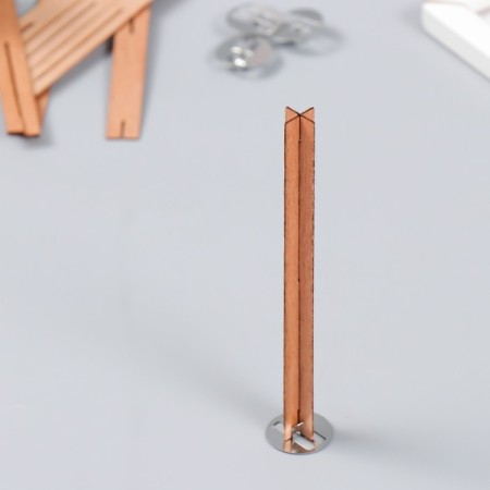 Wick with a holder double for a candle tree 1.3x13 cm