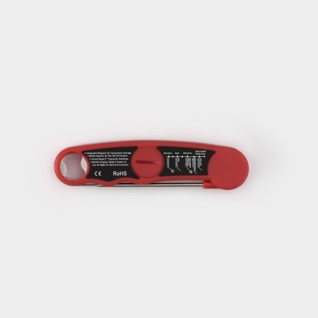 Electronic thermometer on batteries, with a magnet and opening, 16 × 3.7 × 2 cm-5