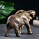 Figure "Elephant African" bronze, 18x9x13cm