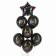 Bouquet from the balls “Dream will indicate the path”, latex, foil, set: 7 pcs., Mix