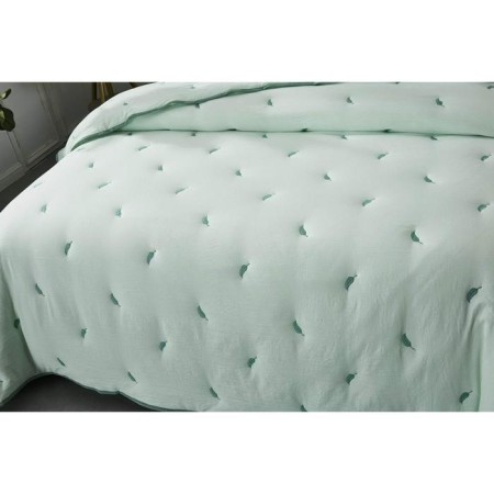 A set with a blanket "Erica", size 230x250 cm, 50x70 cm - 2 pcs, color menthol-4