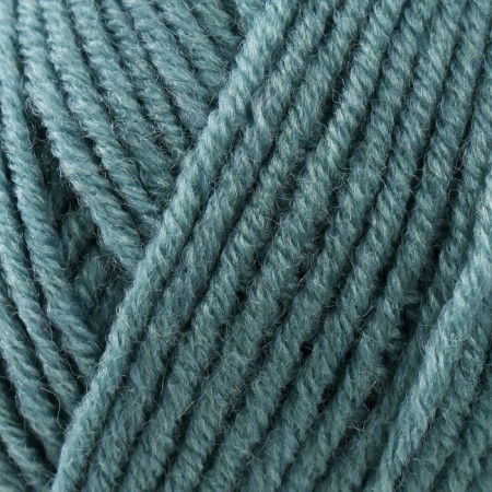 Yarn "Lanagold" 51% acrylic, 49% wool 240m/100g (386 azure)-3