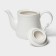 Teapot Porcelain Hot Magistro Kingdom, 1 liter