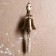 Rynda "Antik" brass 8 cm