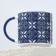 Ceramic mug "Morocco", 350 ml, blue color