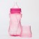 A bottle for feeding, a wide throat, medium flow, 300 ml., Pink color, +3 months