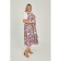 Female dress, size 64, blue color