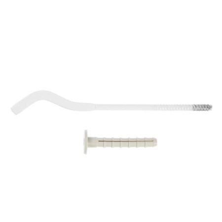 The bracket for the Masterprof radiator is.030194, with a dowel, 7x220 mm, flattened, white-2
