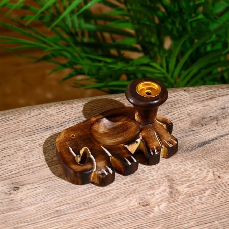 Standing for incense "Elephant" tree 10x7x5.5 cm