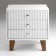 Tumbling bedside Astoria 3, 510x380x530, white/ white MDF 19mm