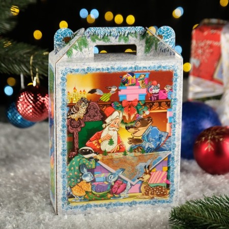 Gift box "Workshop of Santa Claus", 16.8 x 7 x 25cm-1