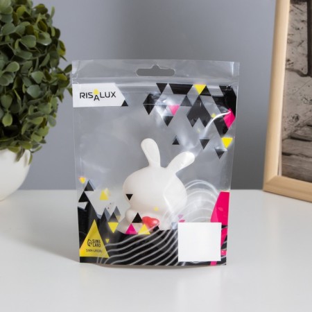 Spinker "Bunny with Heart" 2W Led LR44 white 4x4x8.5cm-4