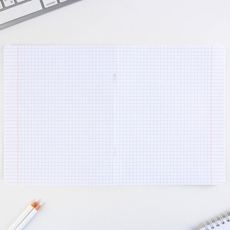 A notebook of 18 sheets A5, on the paper clip “September 1: Grey”, 5 types of mix, whiteness 96%.-2