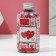 Bath salt with rose petals “Love is...”, 370 g, pure happiness