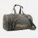 Road bag on lightning, 4 outer pockets, long belt, green color
