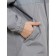 Windbreaker for boys, height 122 cm, gray color