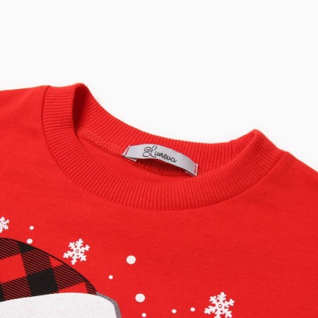 Pajamas for a boy, red color, height 104 cm-2
