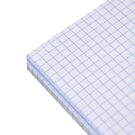 Smecked block for notebooks on A5 rings, 160 sheets in the Calligrata cell, offset, 60 g/m2, whiteness 100%-3