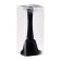 Metal bell, desktop call "Funk", 12.5 x 5 cm, black